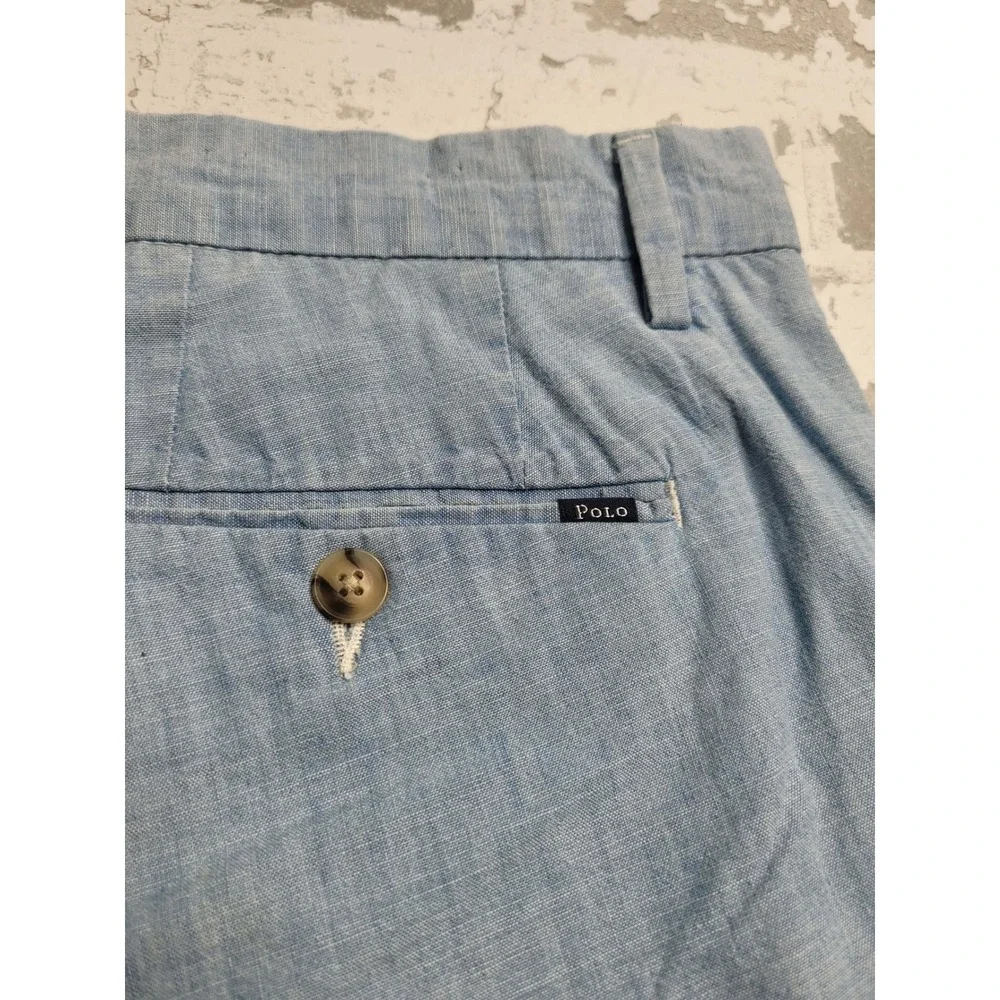Polo Ralph Lauren Classic Fit Men's Blue Shorts Size‎ 35 Preppy